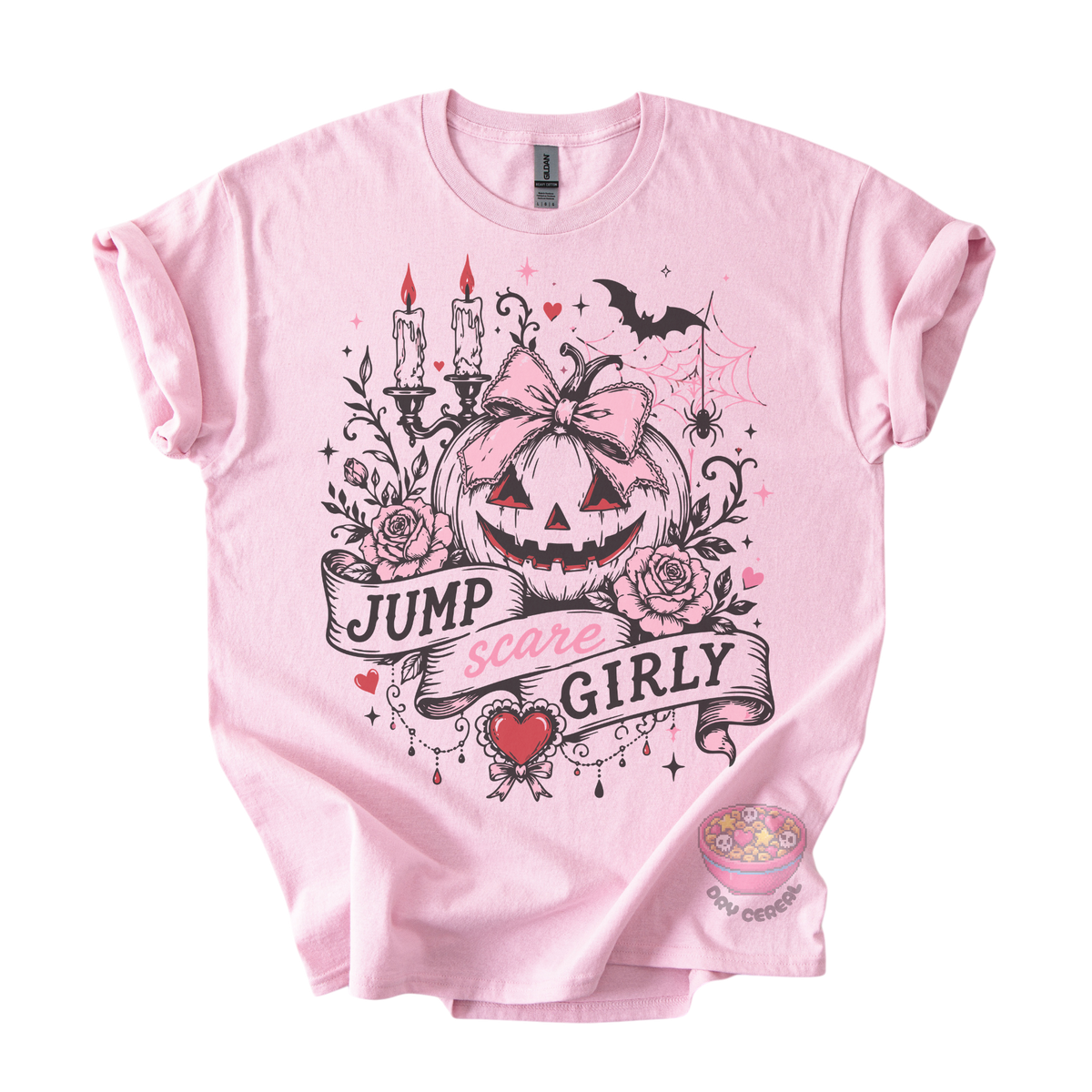 Jump Scare Girly Tee