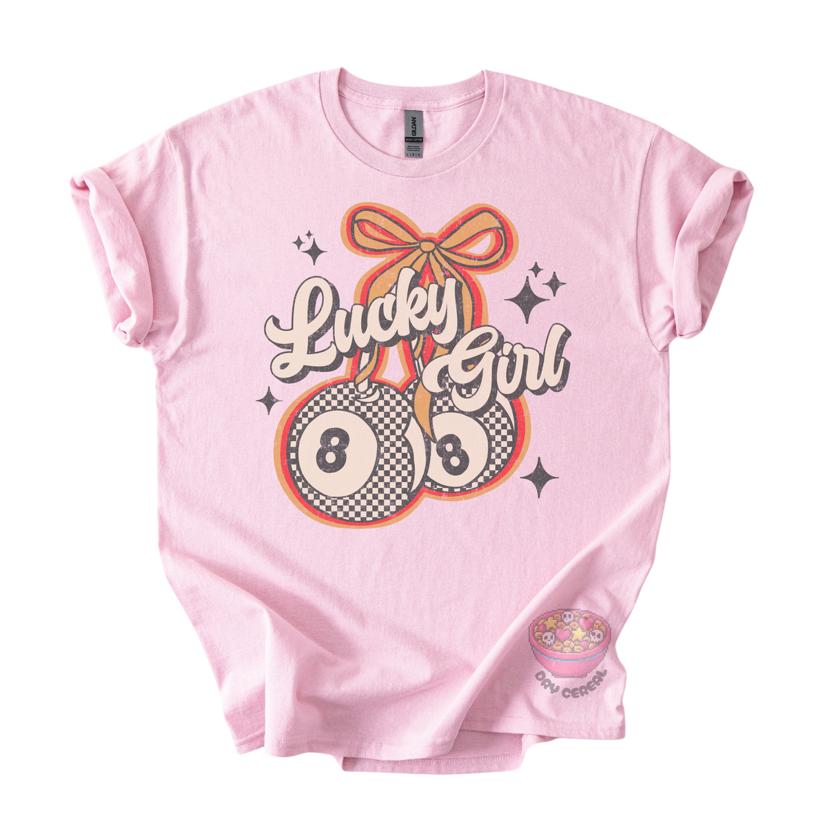 Lucky Girl Cherry Tee