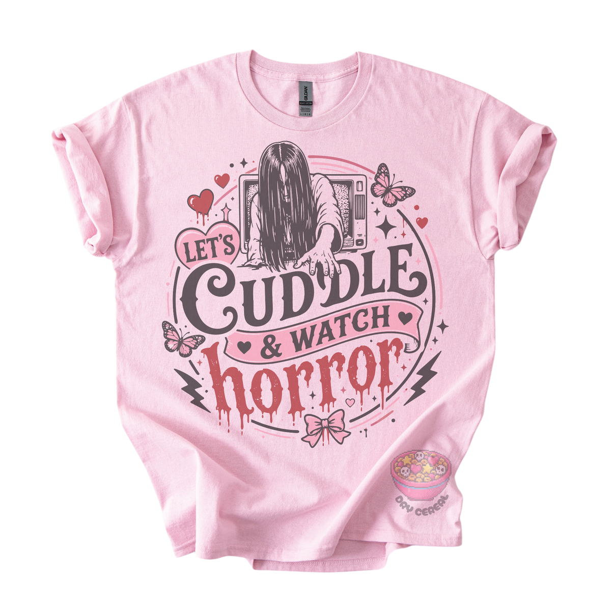 Cuddle & Watch Horror Tee