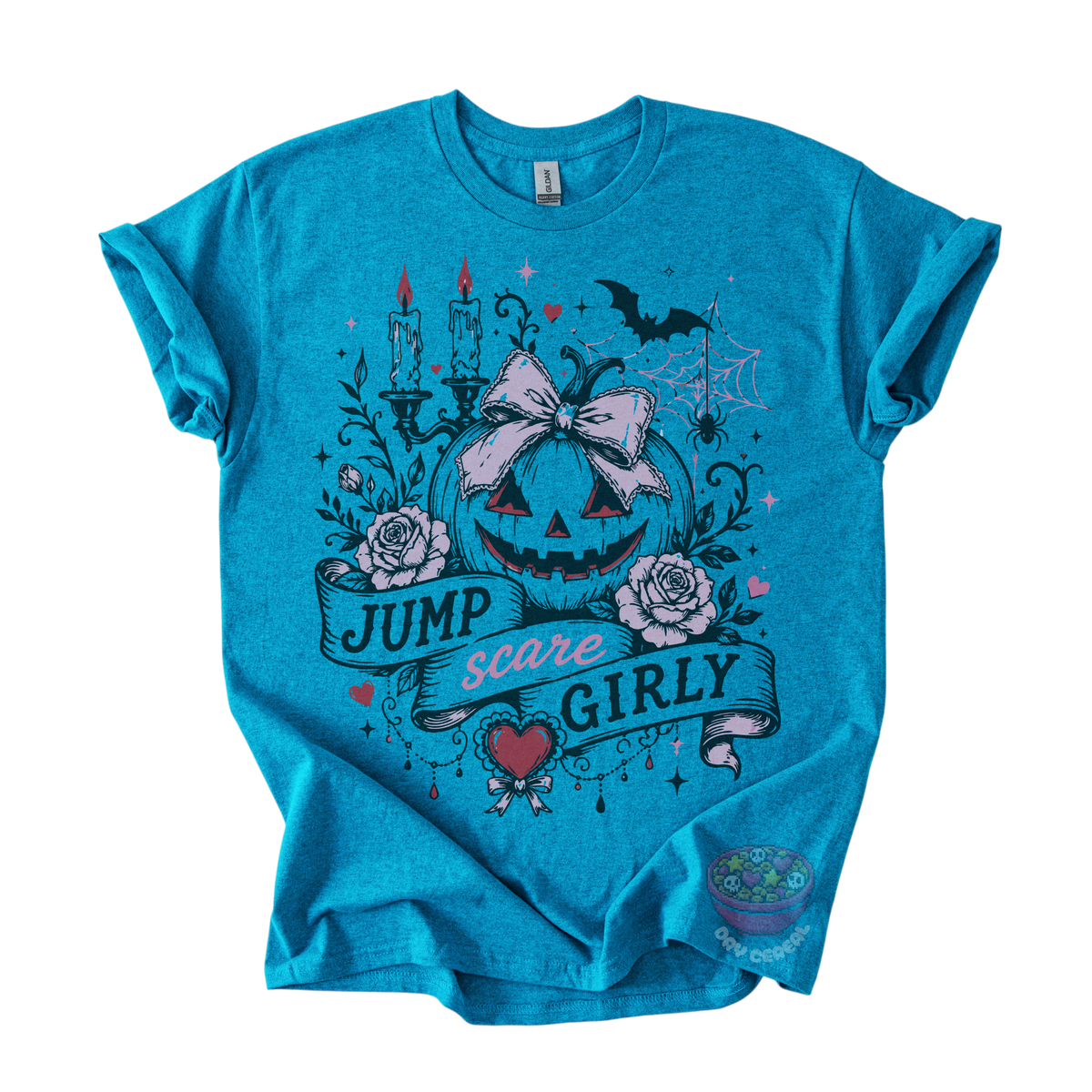 Jump Scare Girly Tee