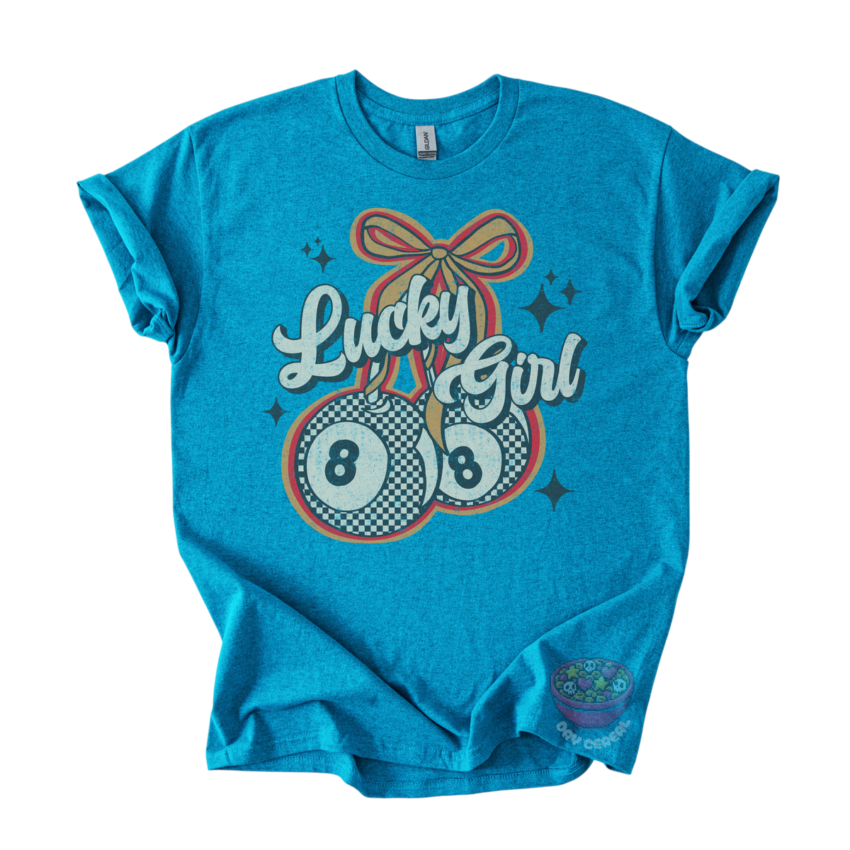 Lucky Girl Cherry Tee