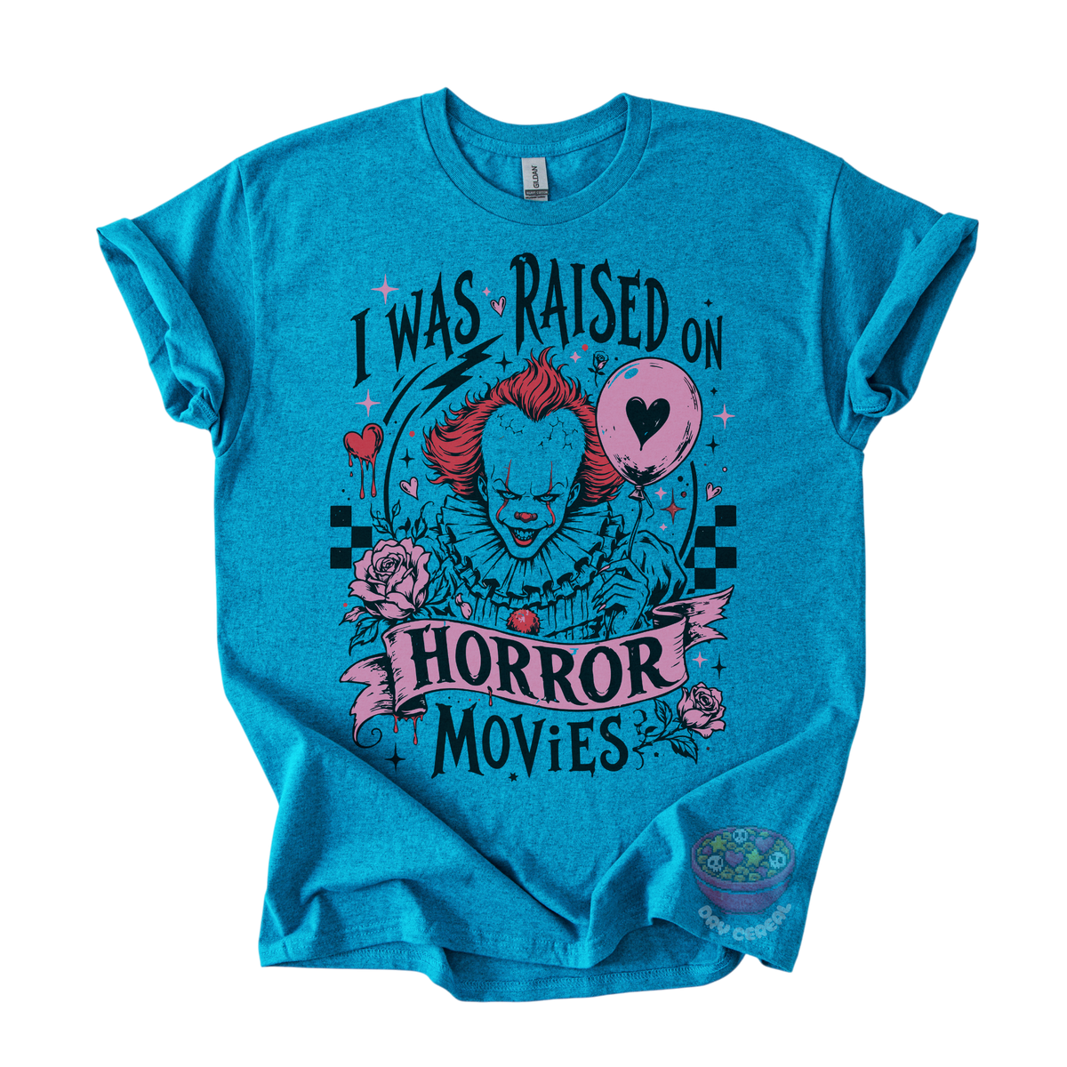 Raised on Horror Movies Tee