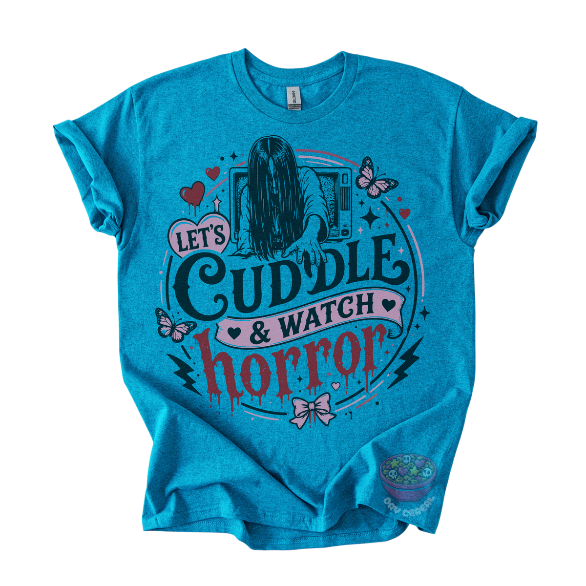 Cuddle & Watch Horror Tee