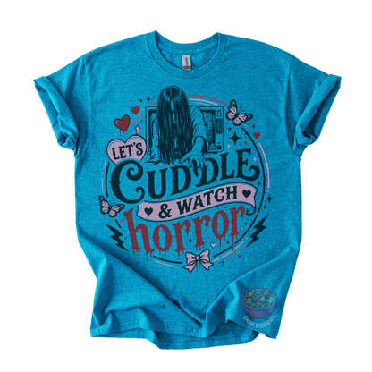 Cuddle & Watch Horror Tee