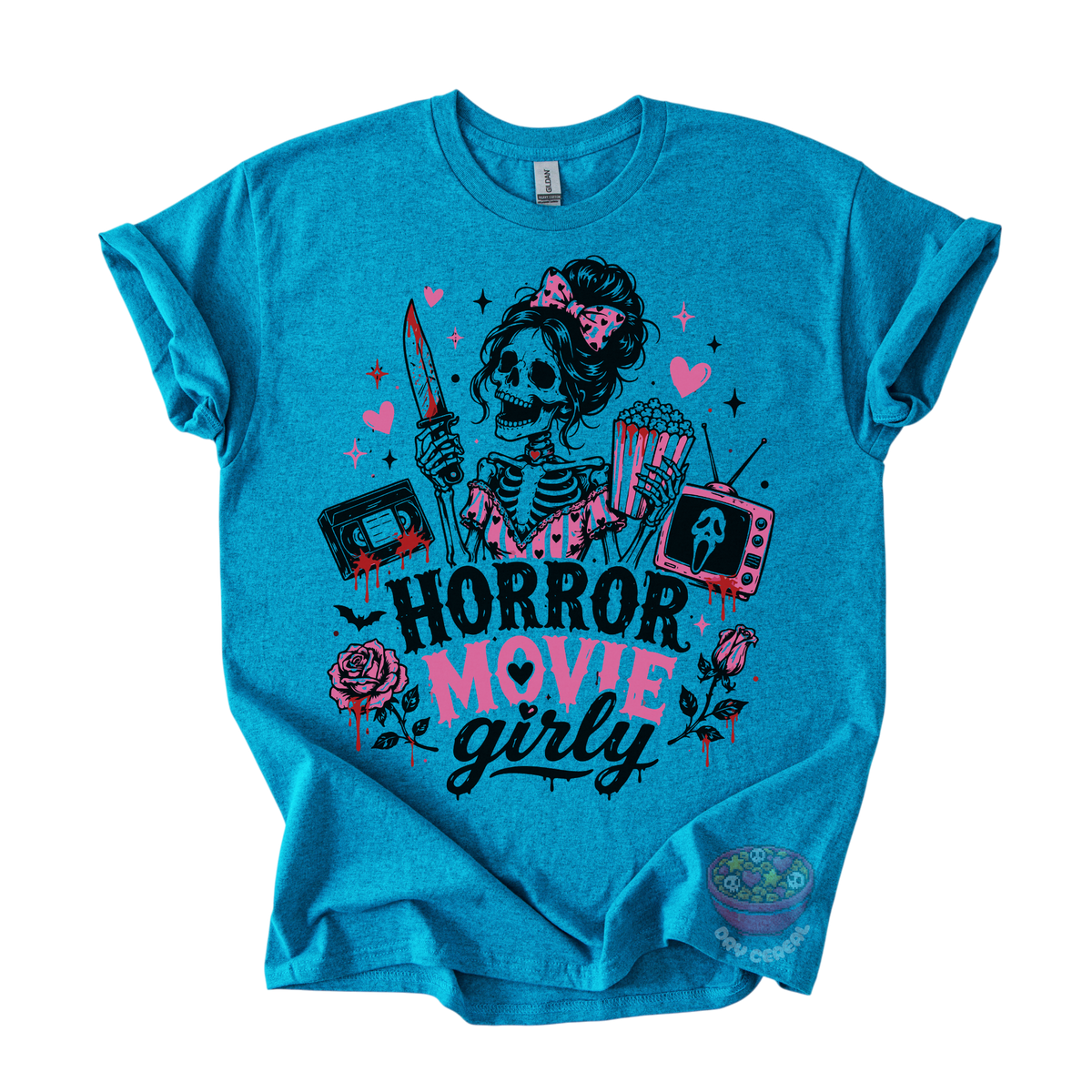 Horror Movie Girly Tee