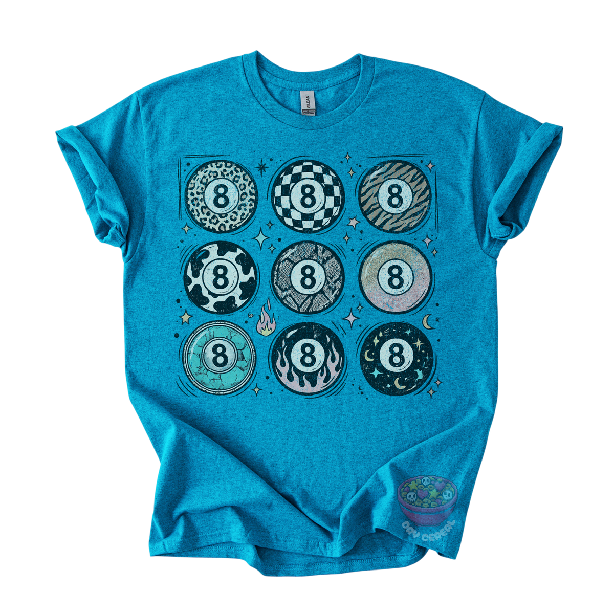 Retro 8 Ball Graphic Tee