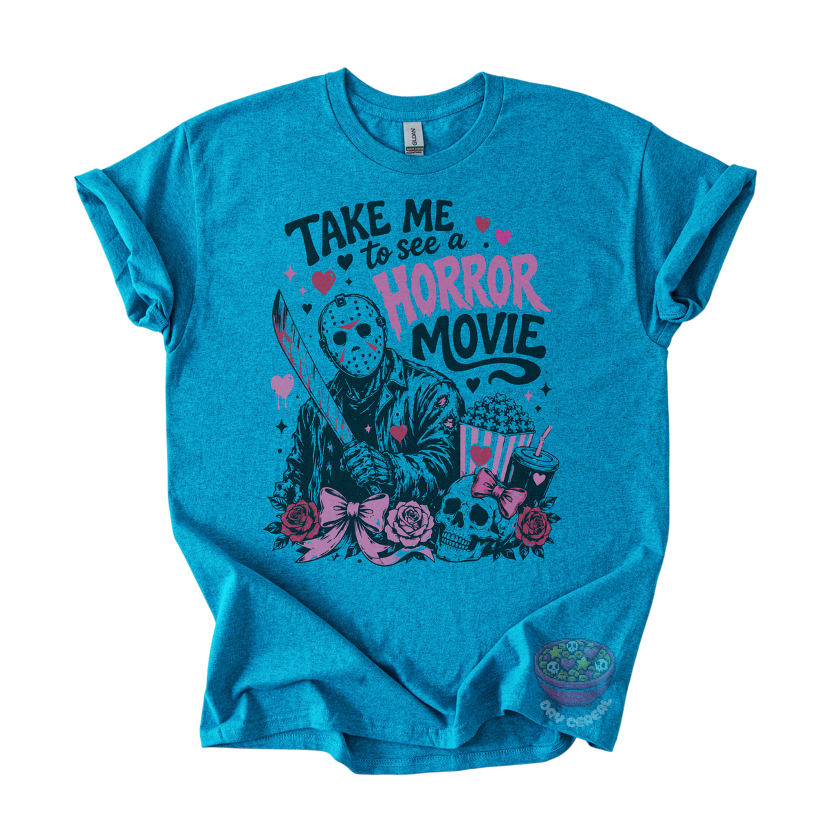 Take Me to a Horror Movie Tee