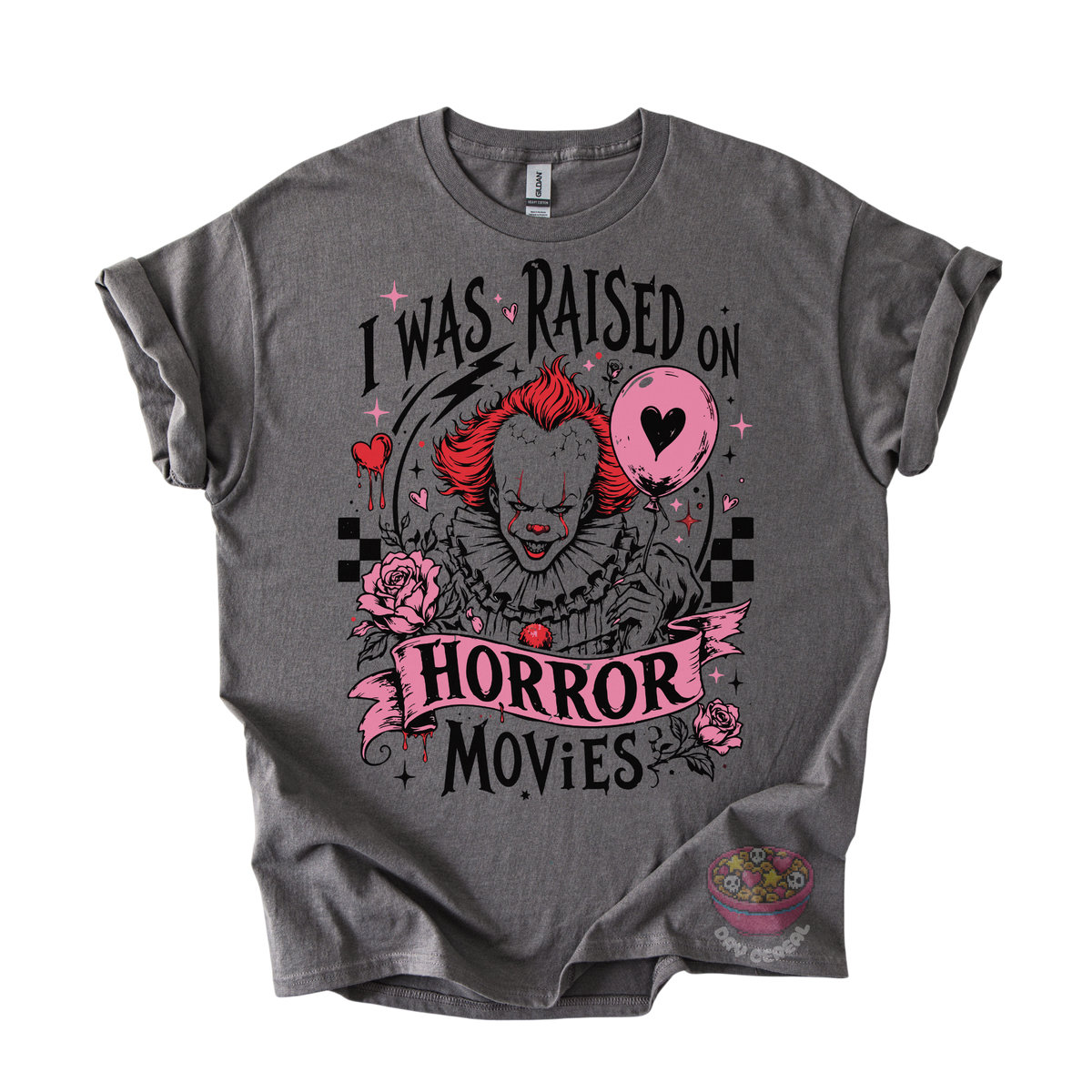 Raised on Horror Movies Tee