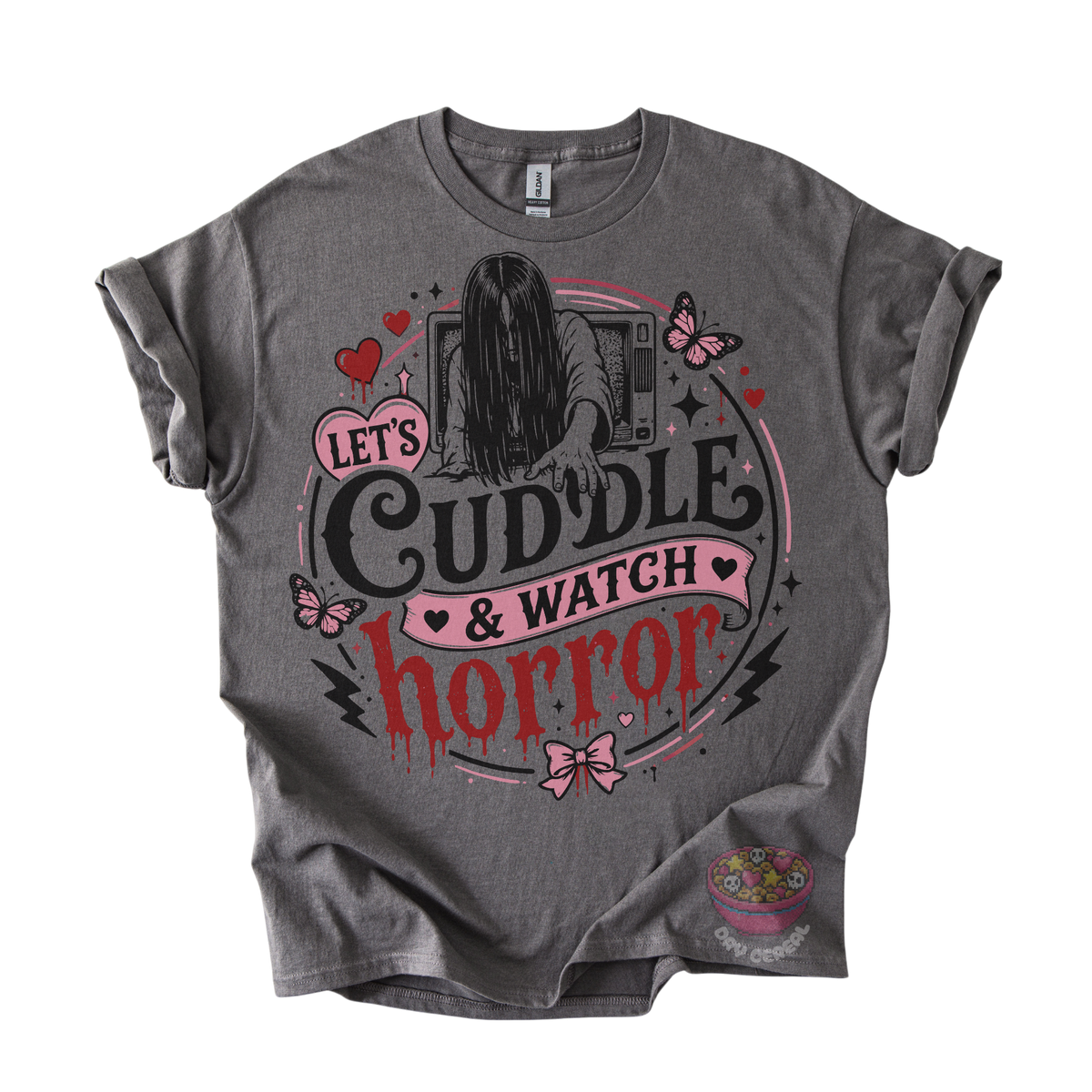 Cuddle & Watch Horror Tee
