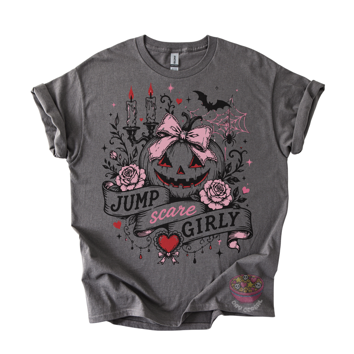 Jump Scare Girly Tee