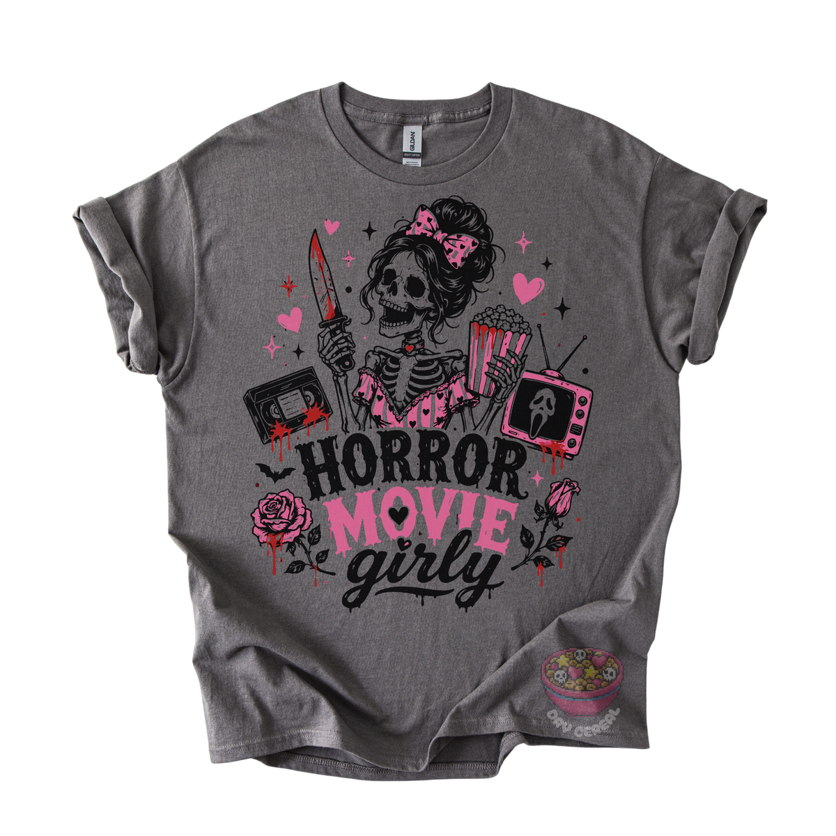 Horror Movie Girly Tee