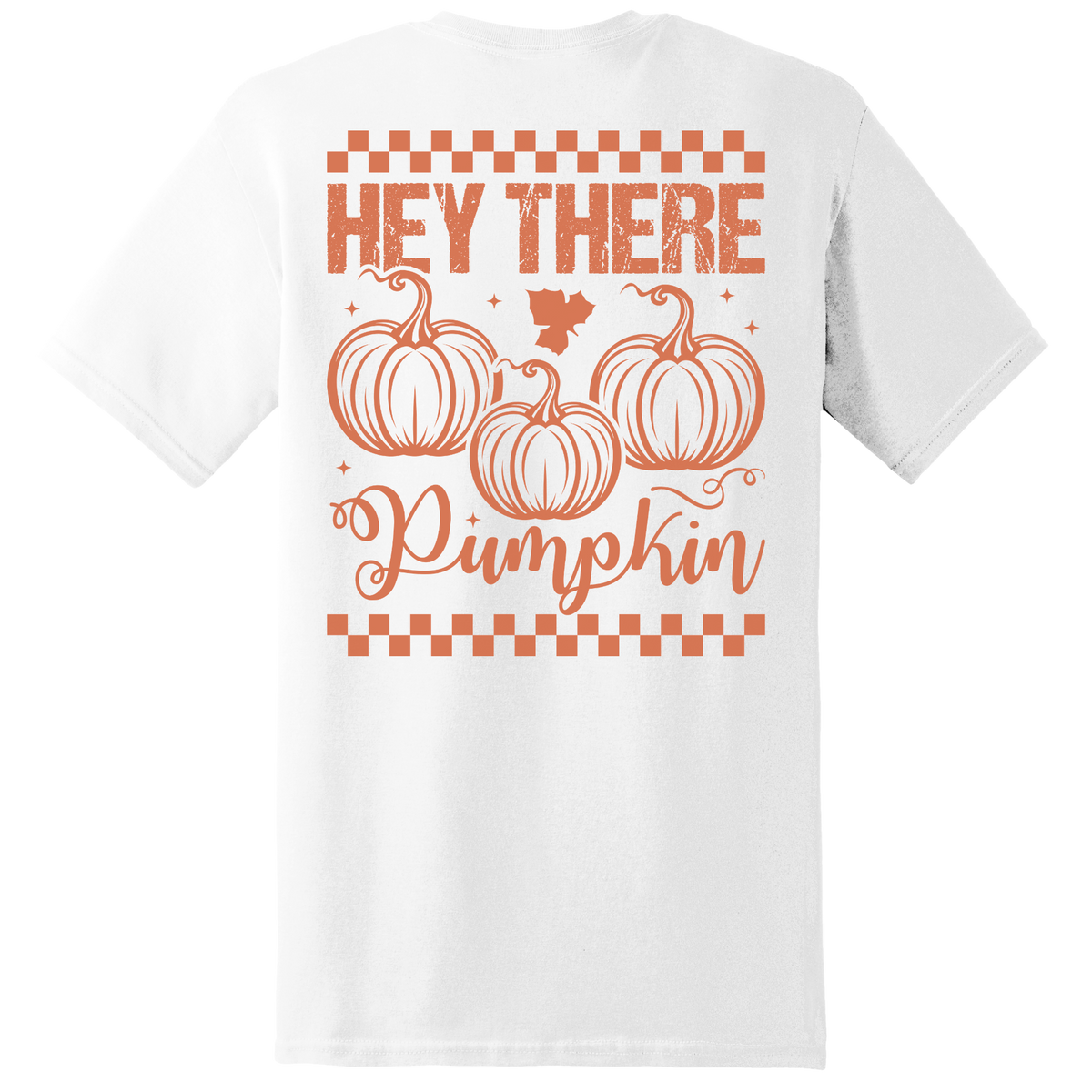 Hey There Pumpkin Tee - Back Print