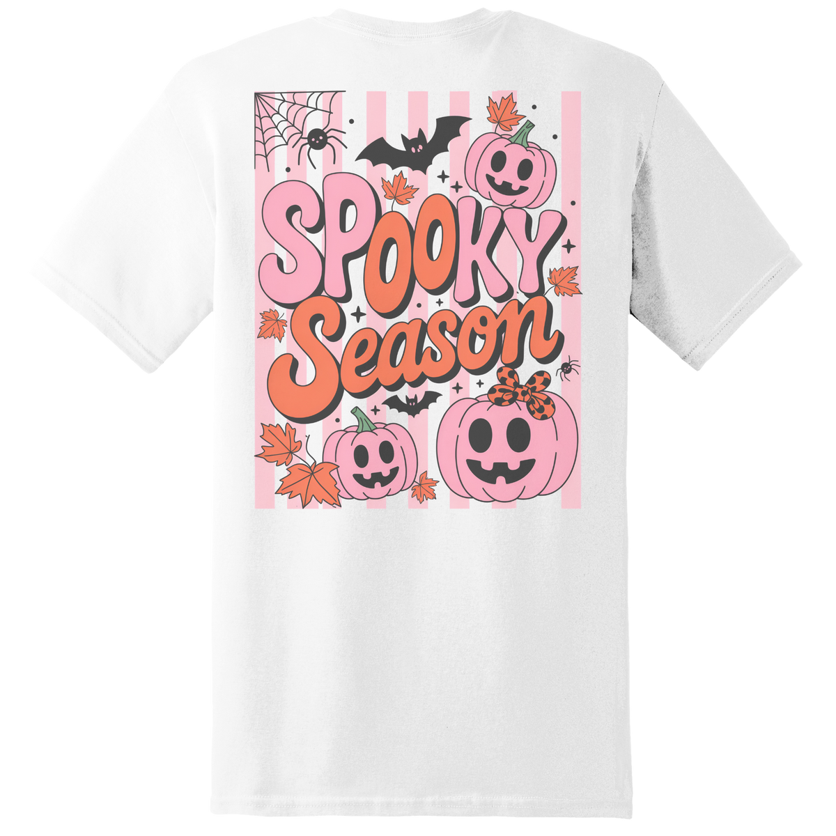 Spooky Season Pumpkin Tee - Back Print