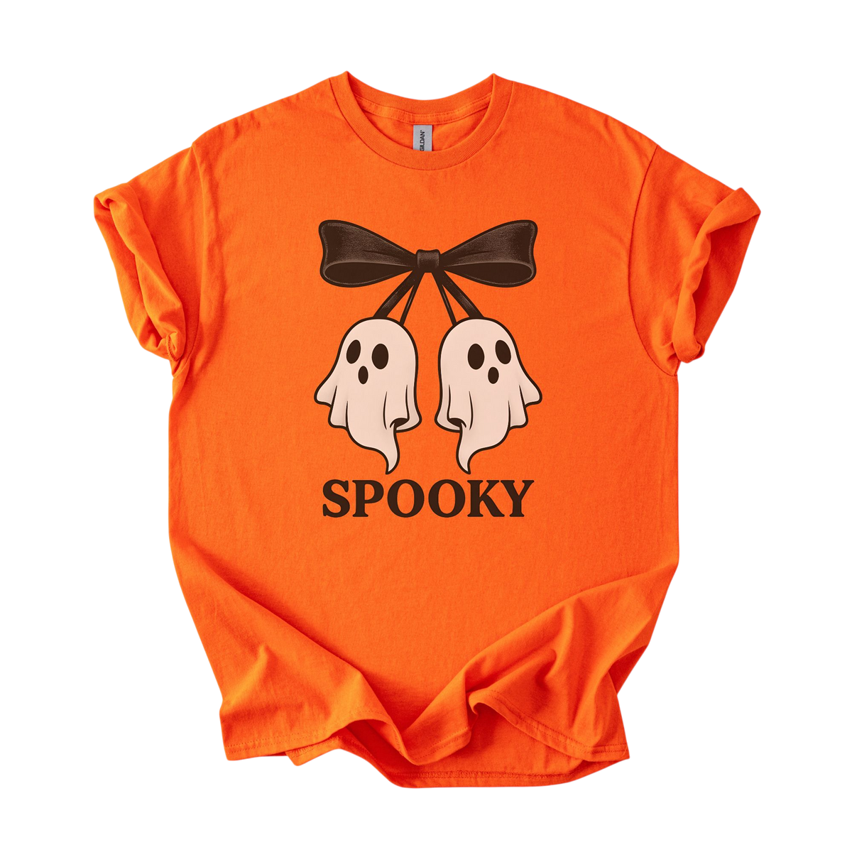 Spooky Ghost Bow Tee