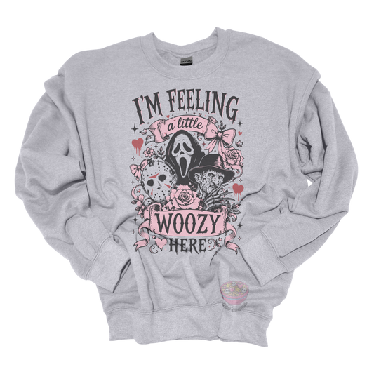 I'm Feeling a Little Woozy Here Crewneck Sweatshirt