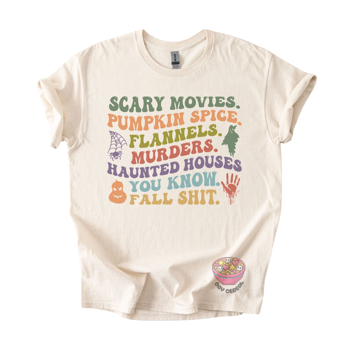 Scary Movies & Pumpkin Spice Tee