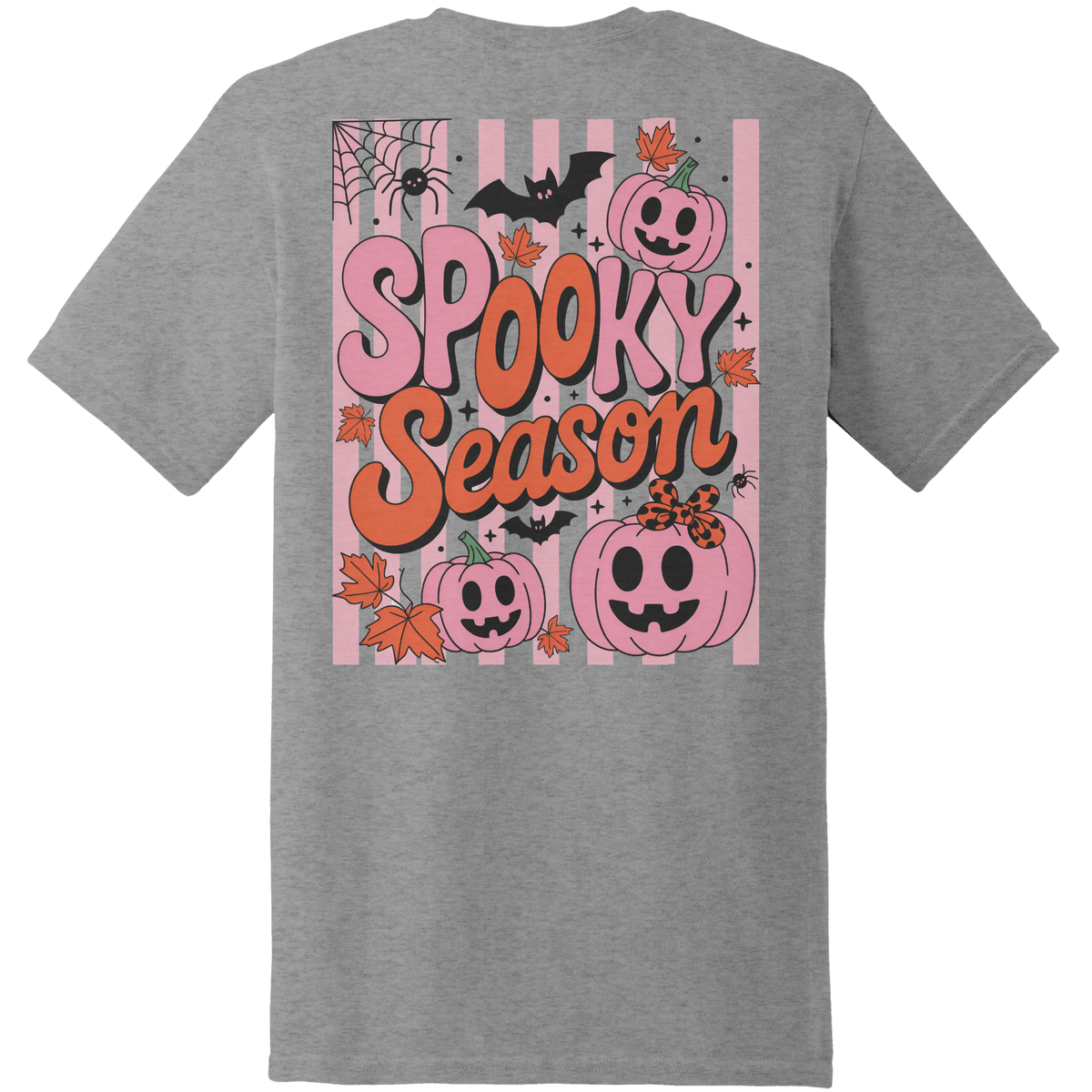 Spooky Season Pumpkin Tee - Back Print