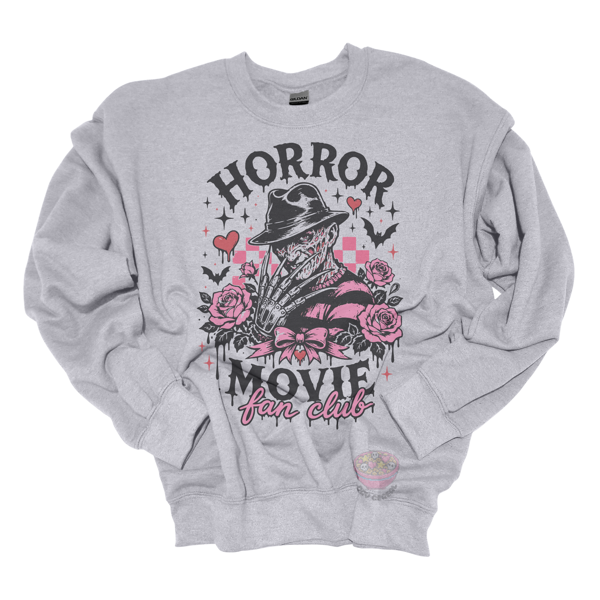 Horror Movie Fan Club Crewneck Sweatshirt