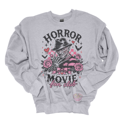 Horror Movie Fan Club Crewneck Sweatshirt