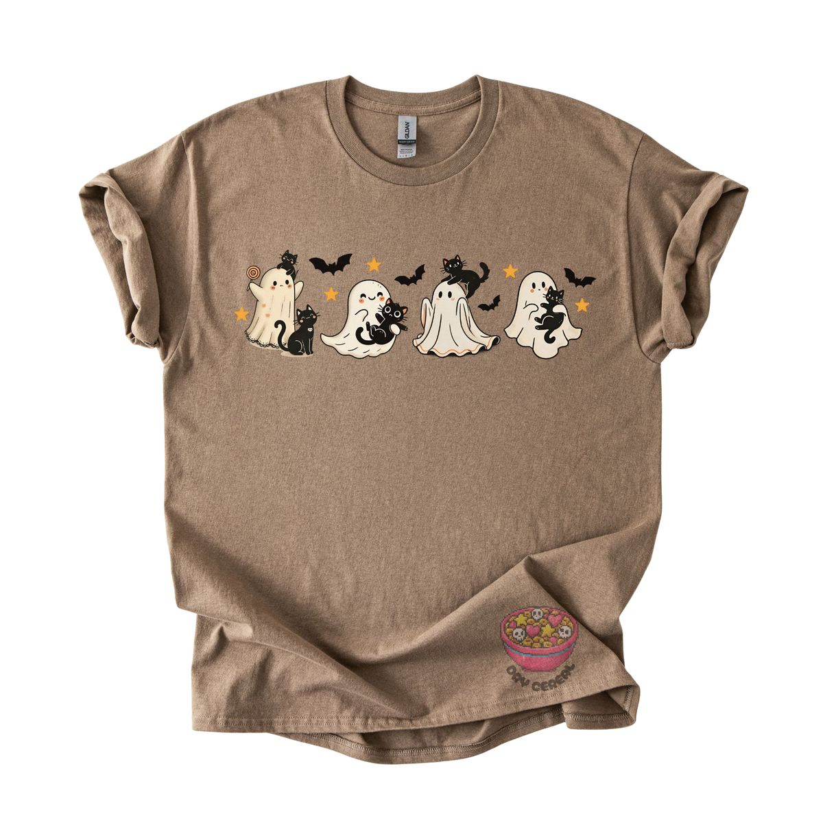 Cute Ghost Cats Tee