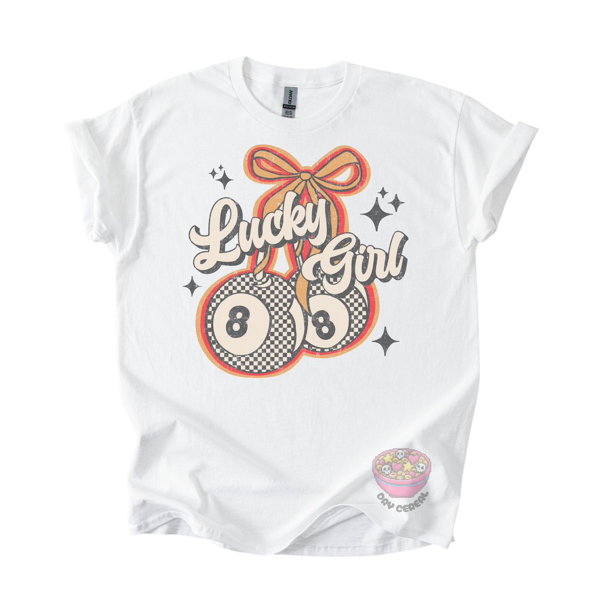 Lucky Girl Cherry Tee