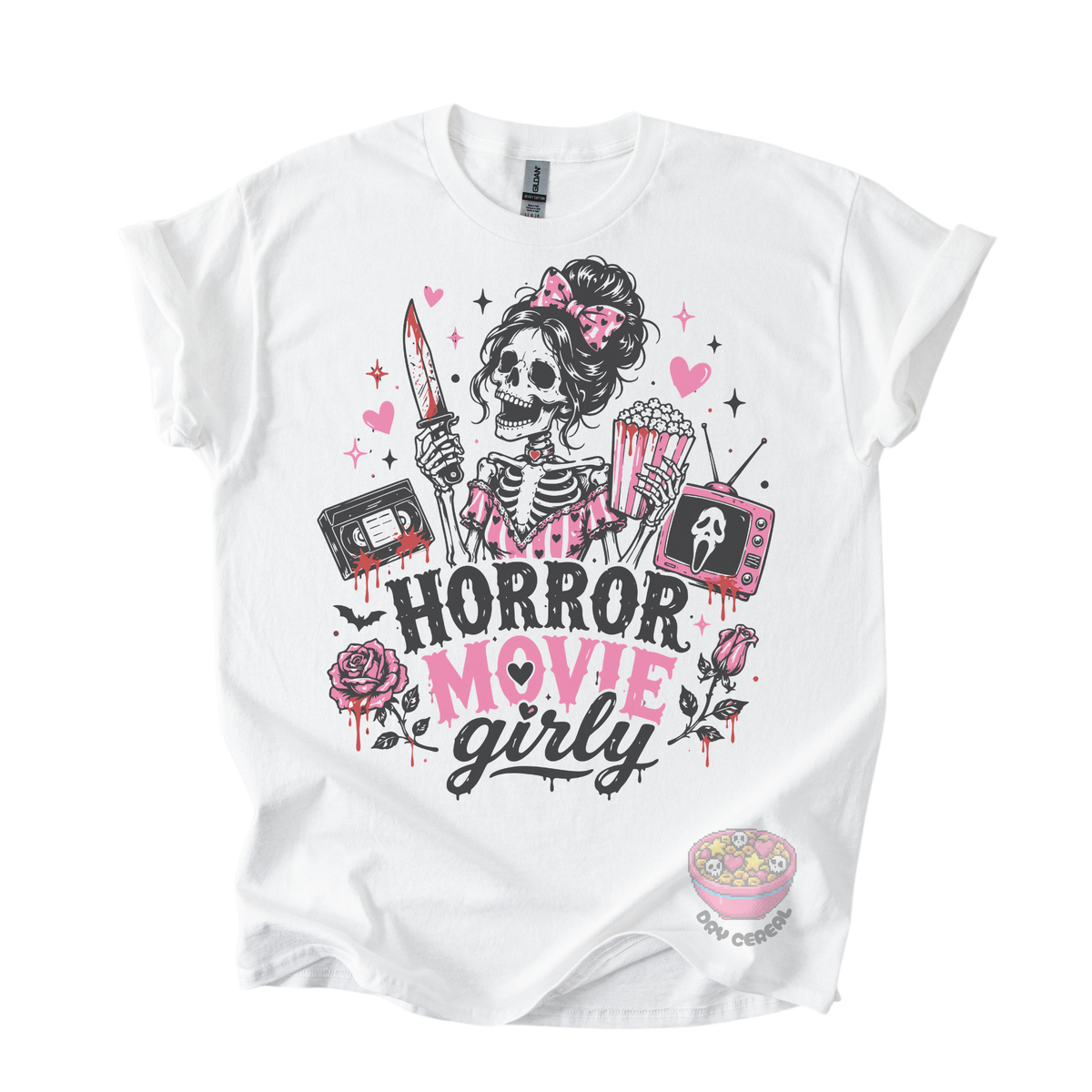 Horror Movie Girly Tee