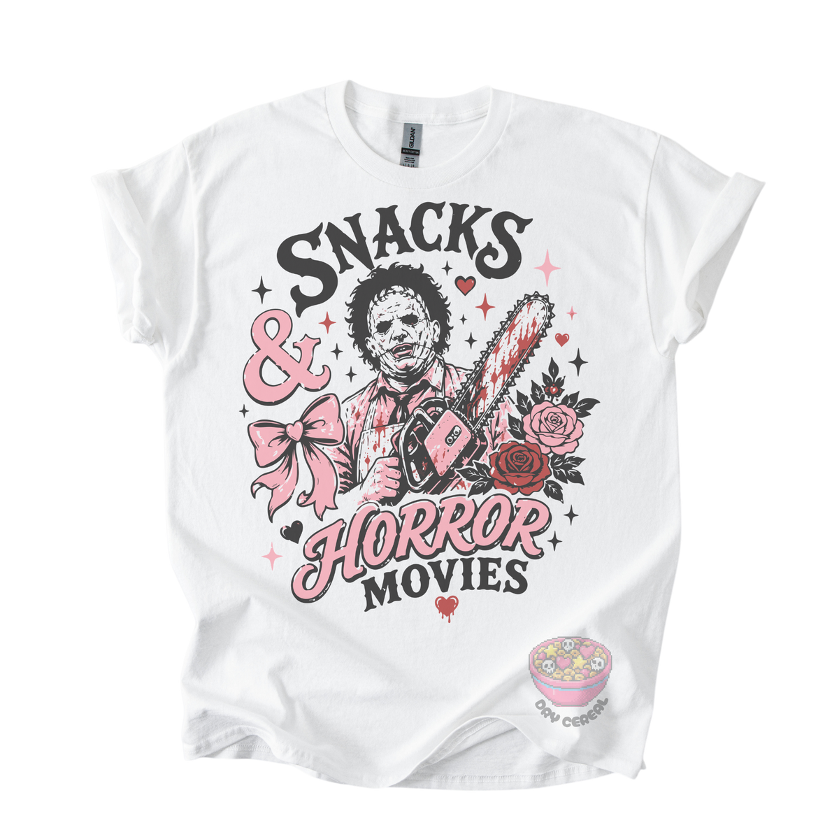 Snacks & Horror Movies Tee
