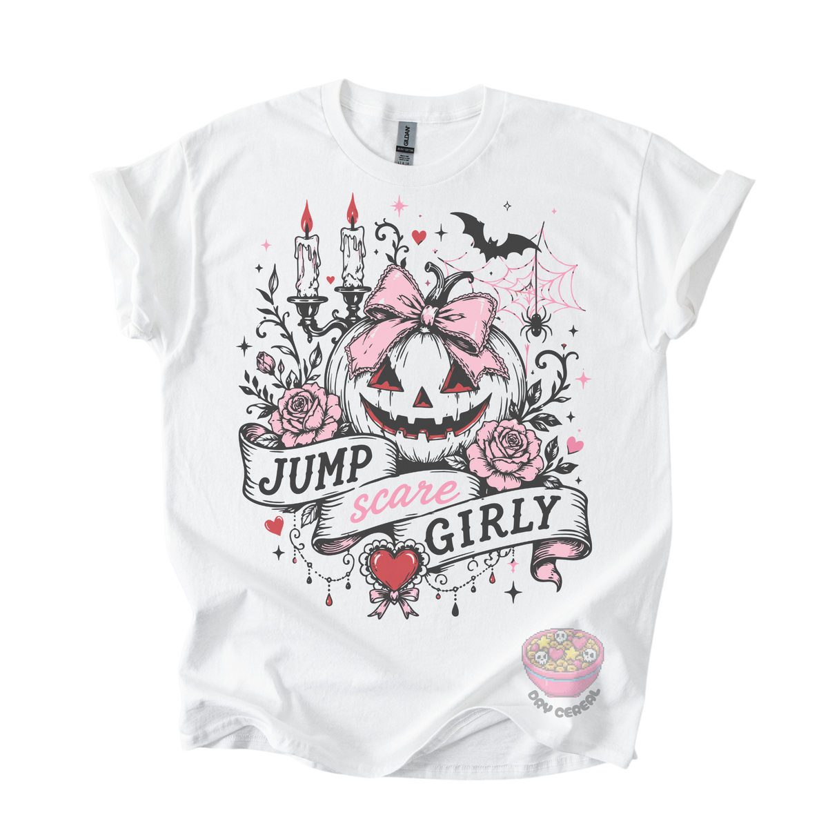Jump Scare Girly Tee