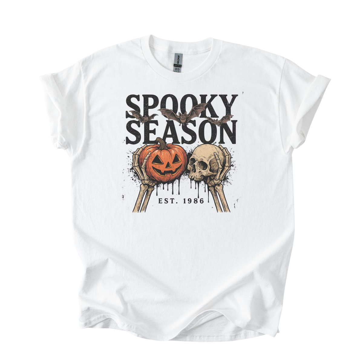 Spooky Season Skeleton Tee