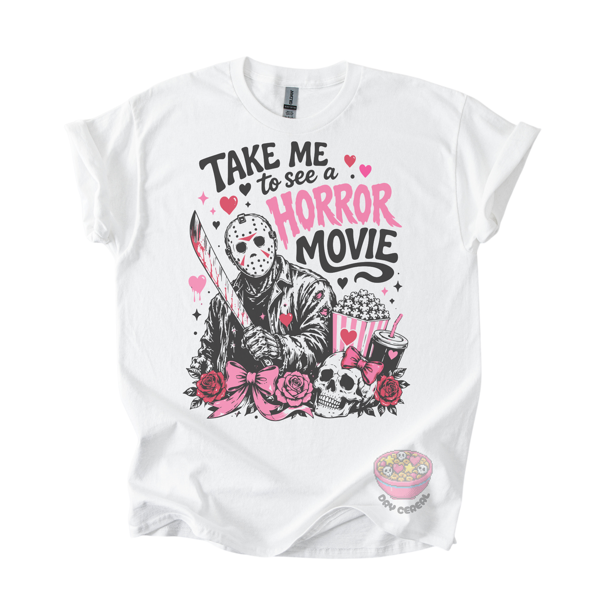 Take Me to a Horror Movie Tee