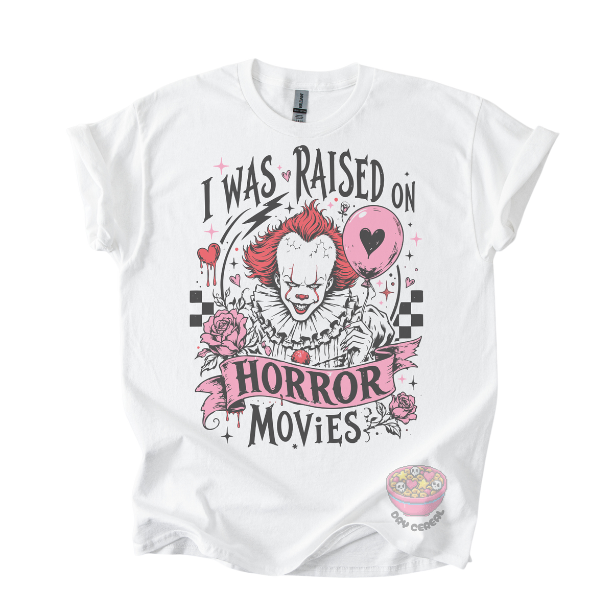Raised on Horror Movies Tee
