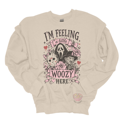 I'm Feeling a Little Woozy Here Crewneck Sweatshirt