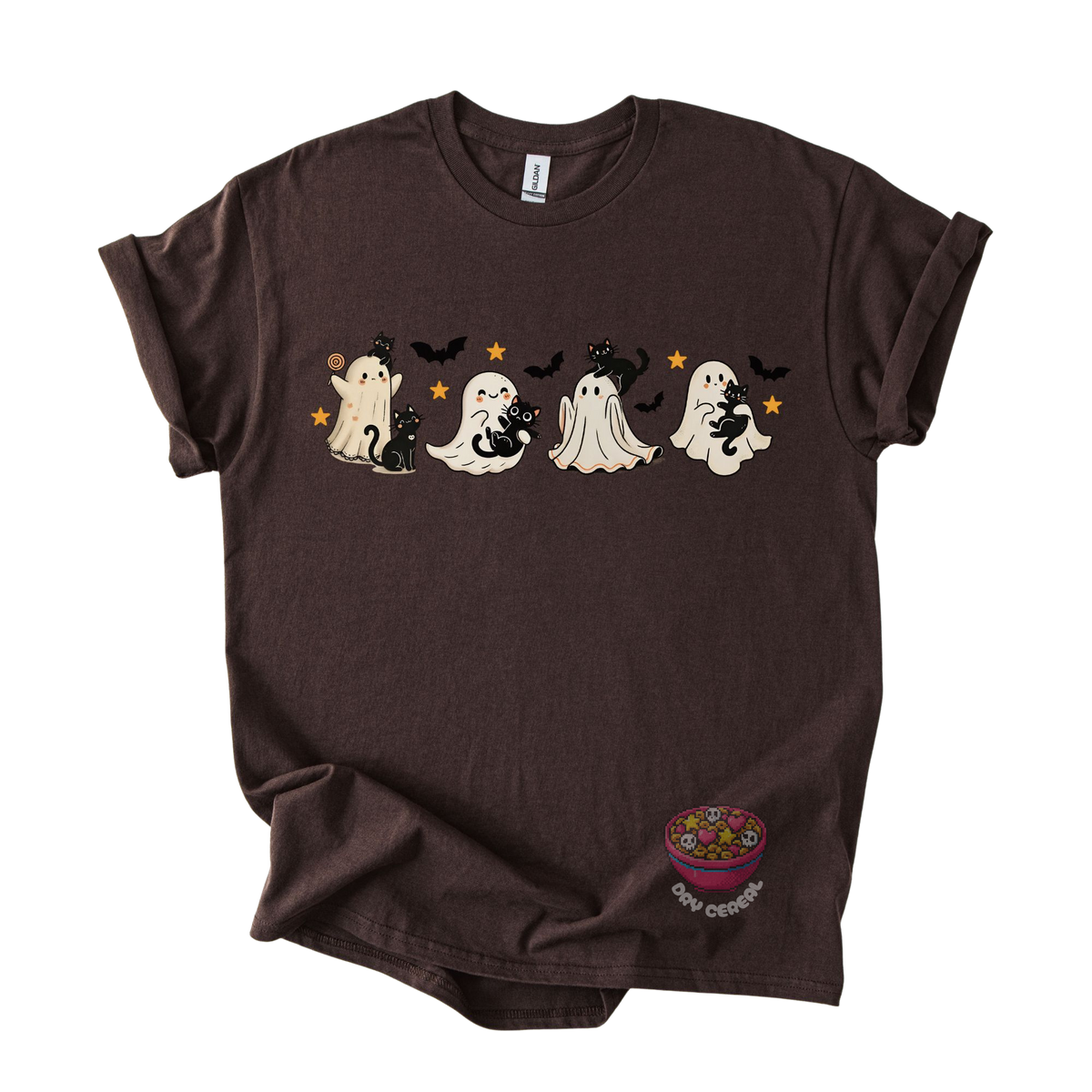 Cute Ghost Cats Tee