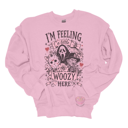 I'm Feeling a Little Woozy Here Crewneck Sweatshirt