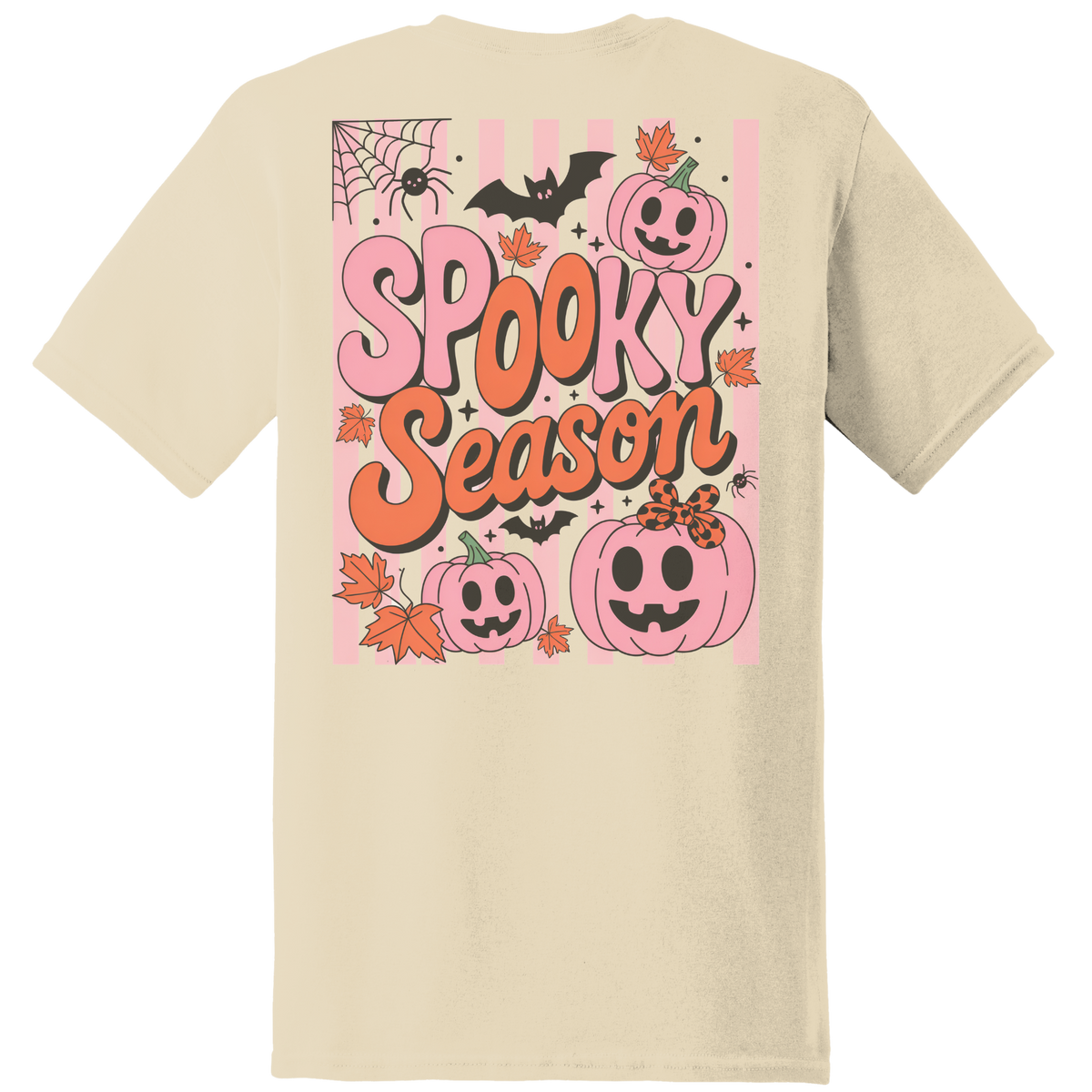 Spooky Season Pumpkin Tee - Back Print