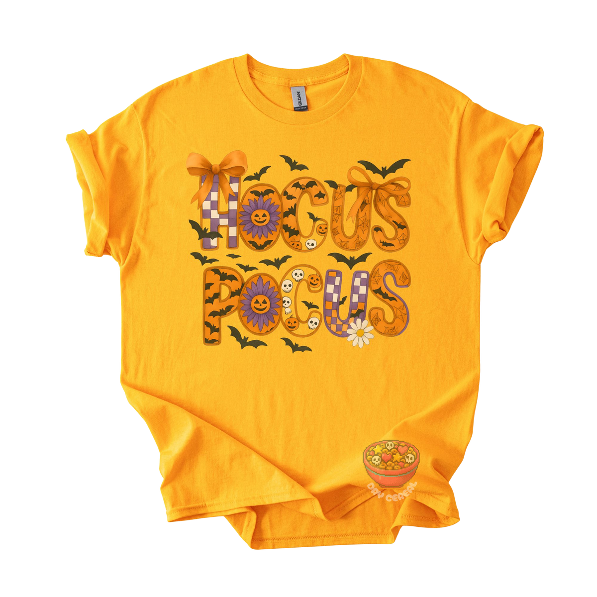 Hocus Pocus Bow Halloween Tee