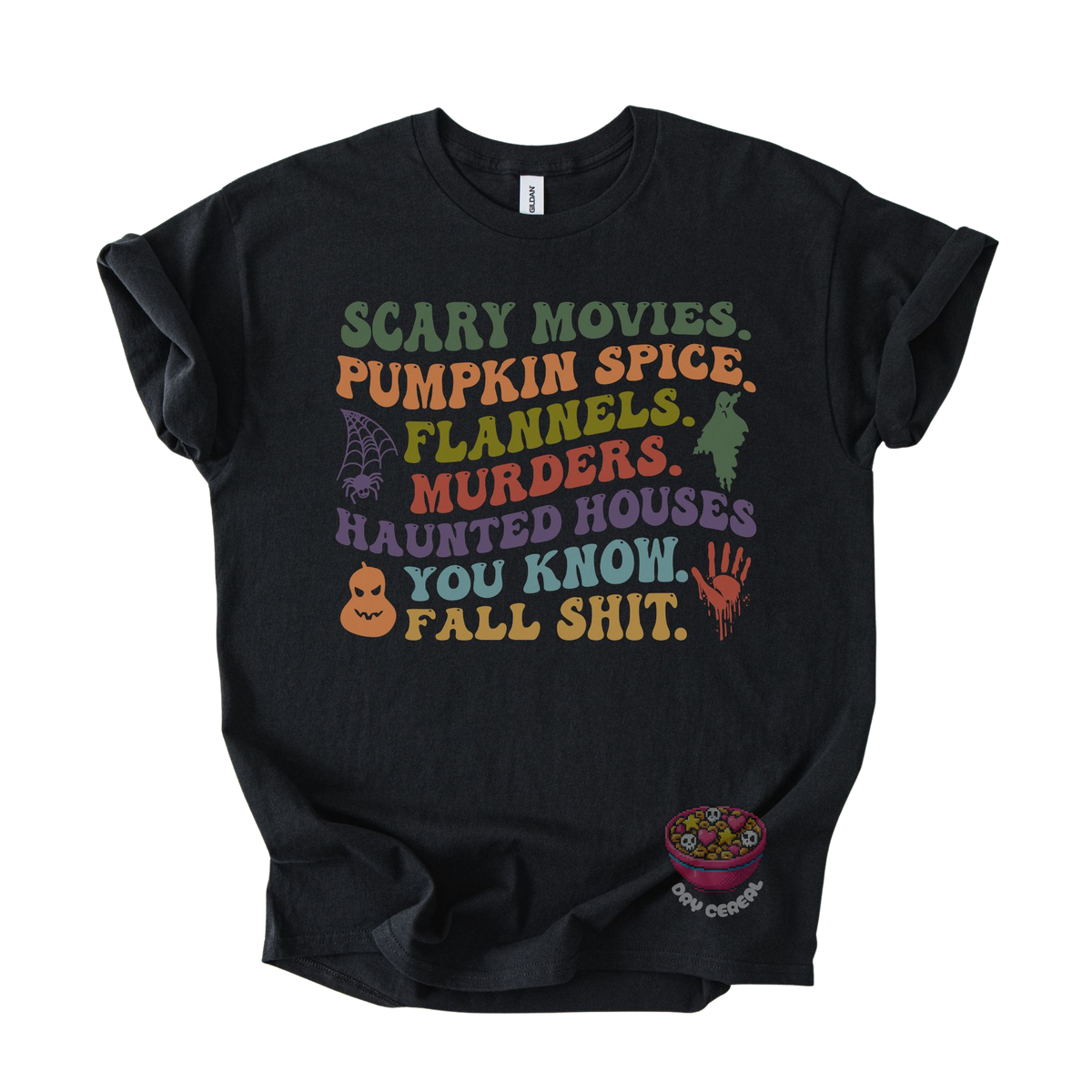 Scary Movies & Pumpkin Spice Tee