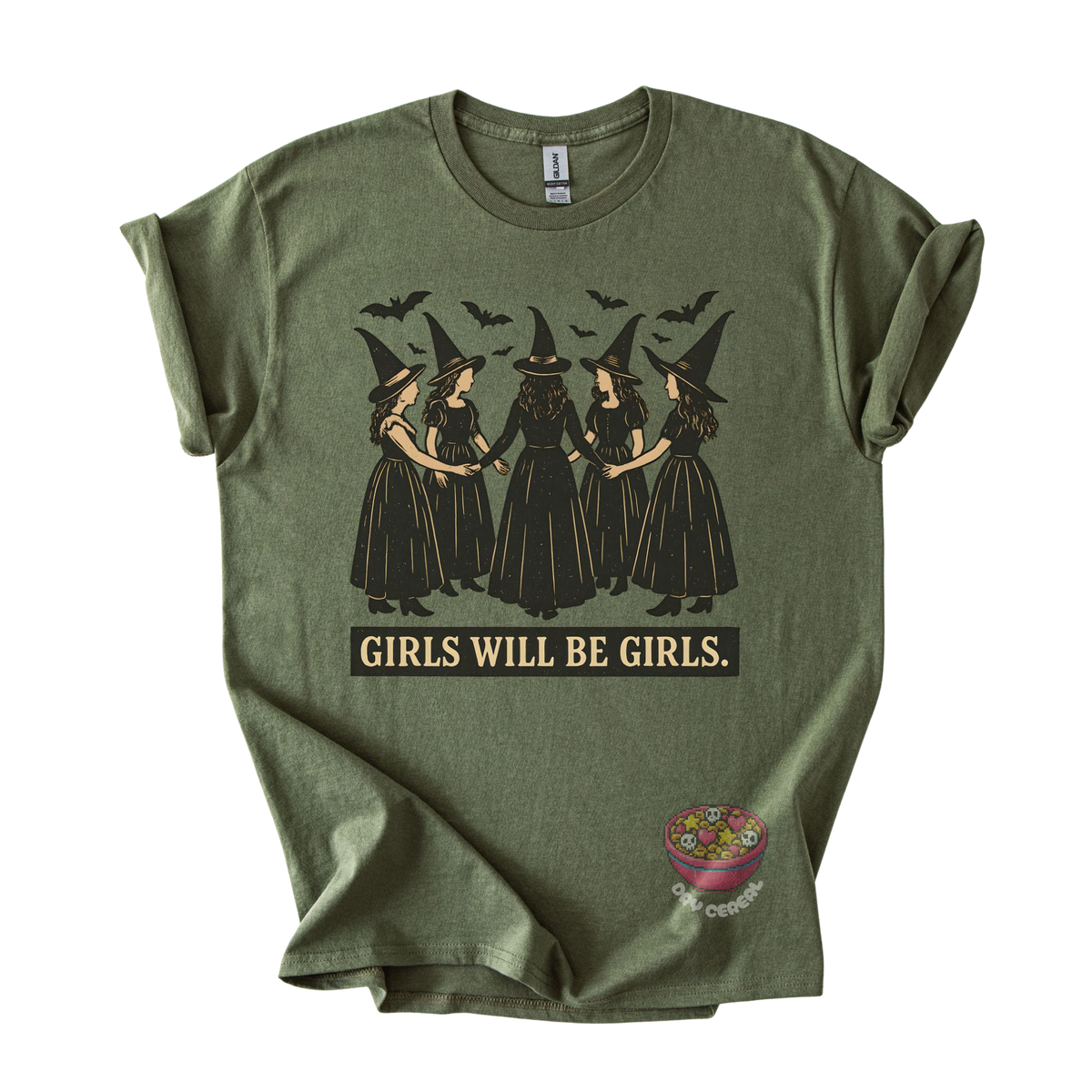 Girls Will Be Girls Witch Tee