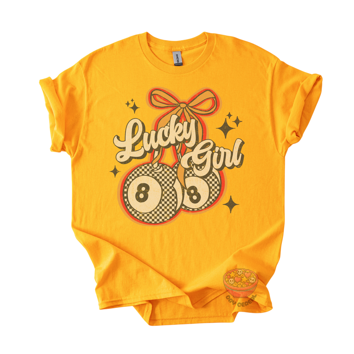 Lucky Girl Cherry Tee