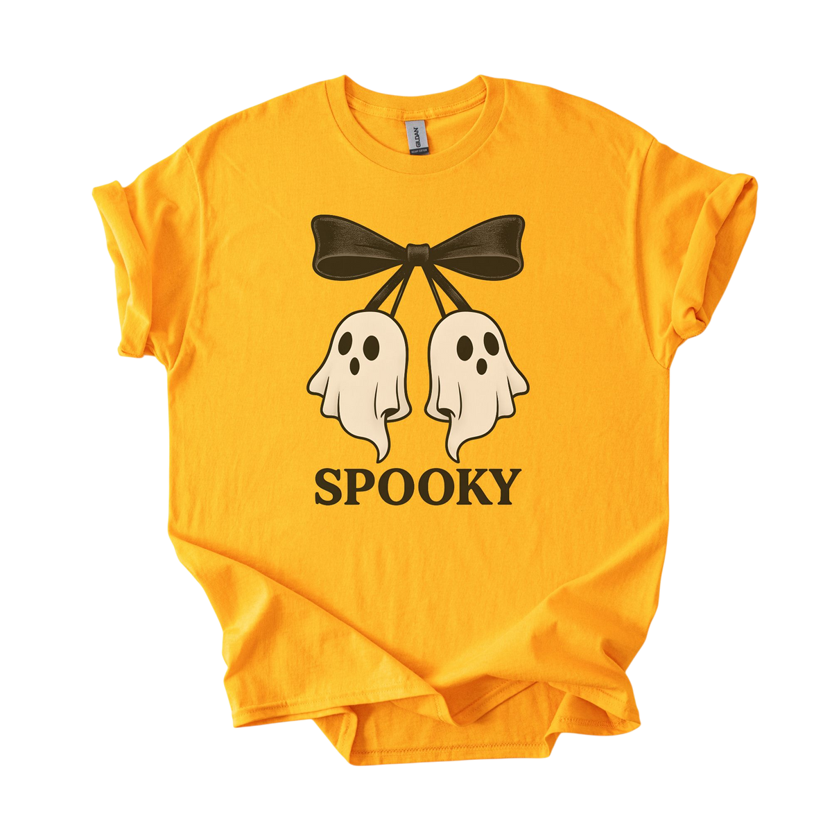 Spooky Ghost Bow Tee