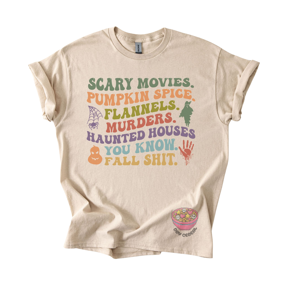 Scary Movies & Pumpkin Spice Tee