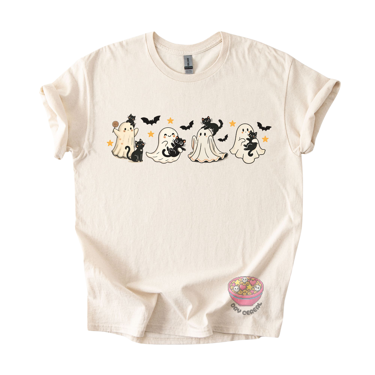 Cute Ghost Cats Tee