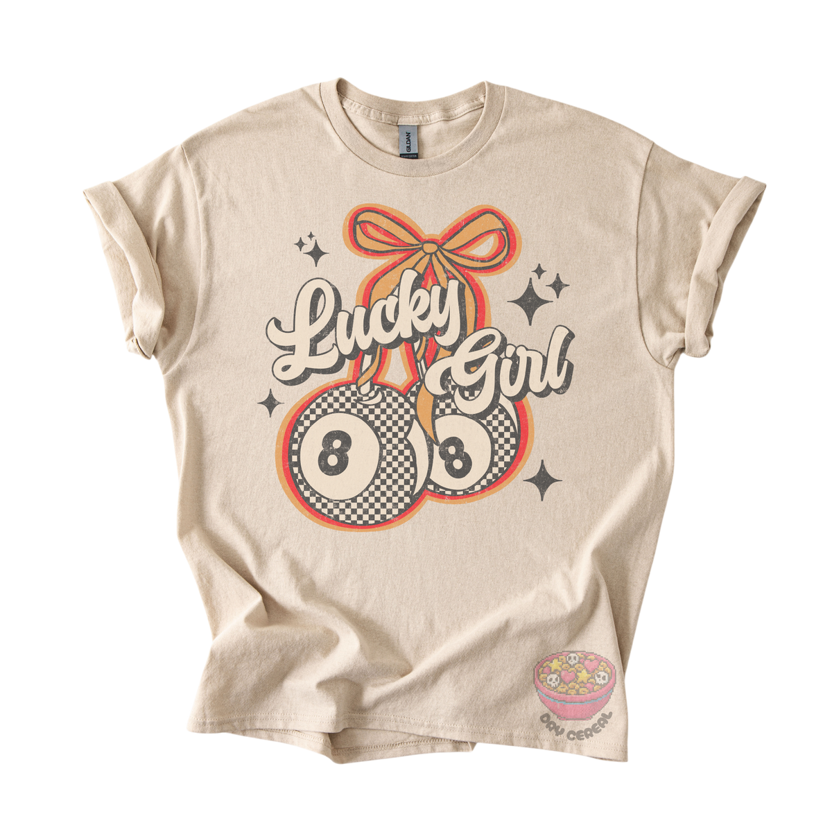 Lucky Girl Cherry Tee
