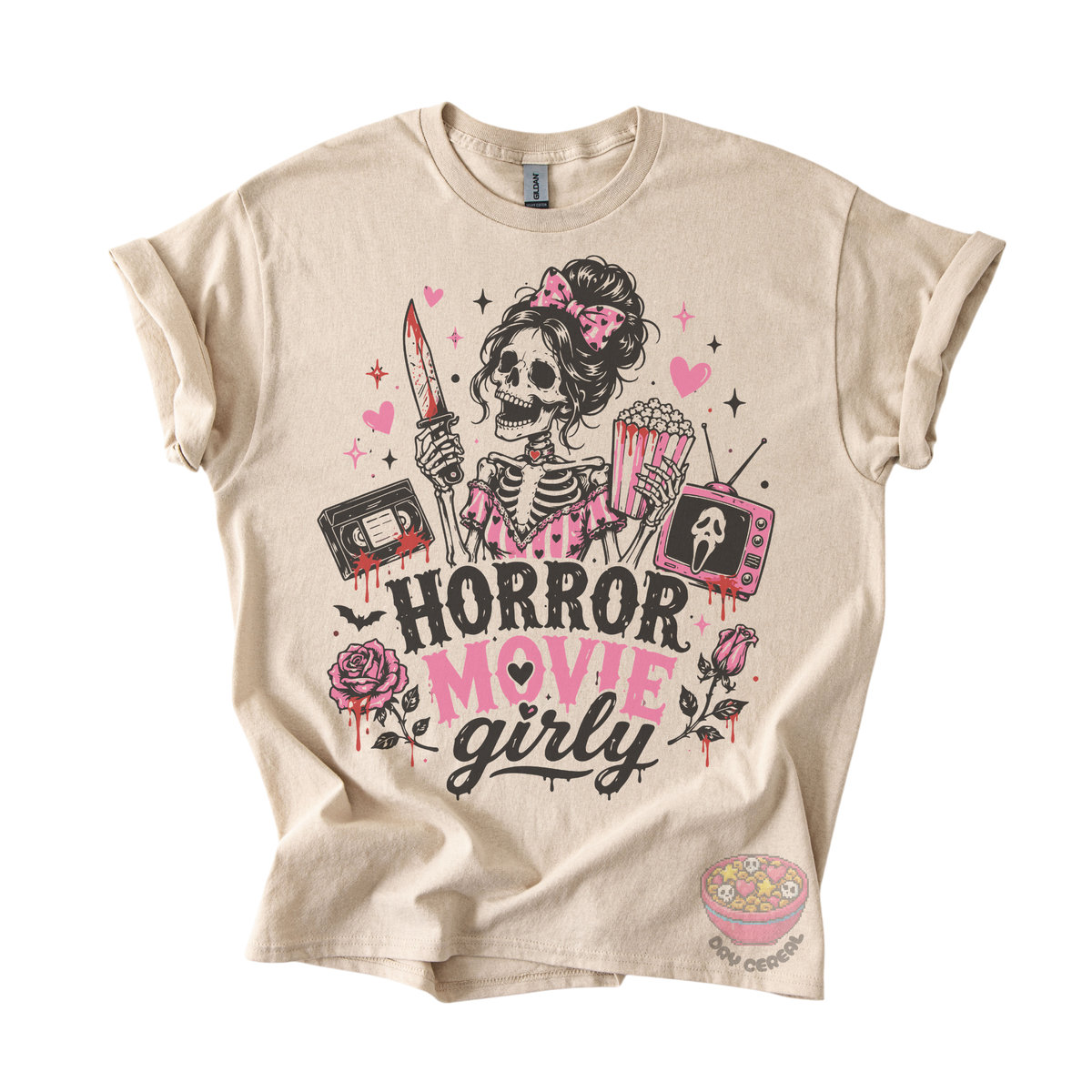 Horror Movie Girly Tee