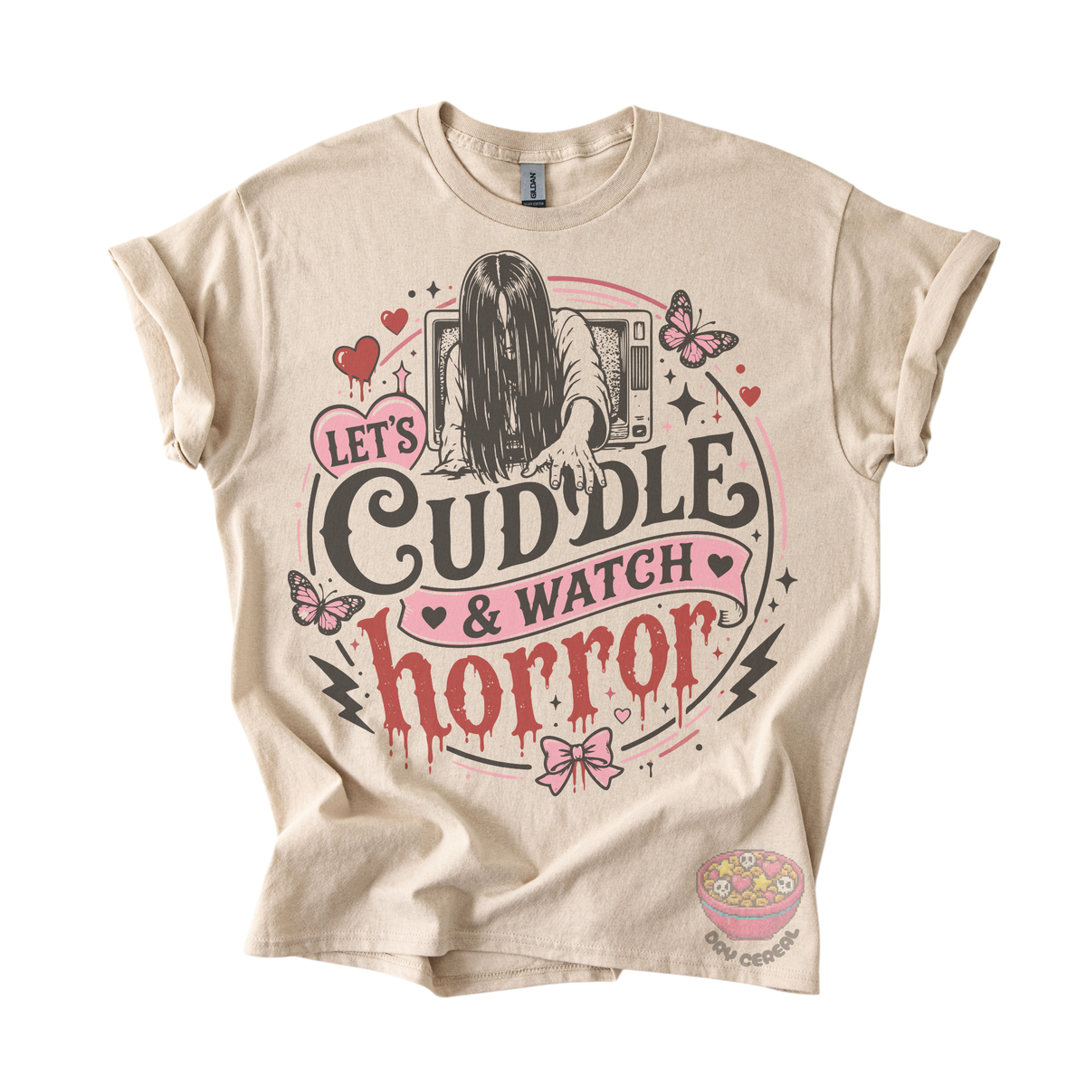 Cuddle & Watch Horror Tee