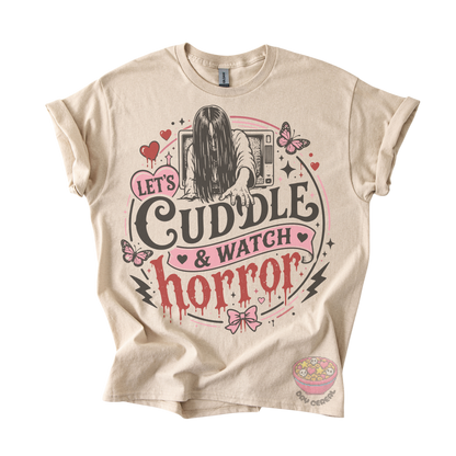 Cuddle & Watch Horror Tee