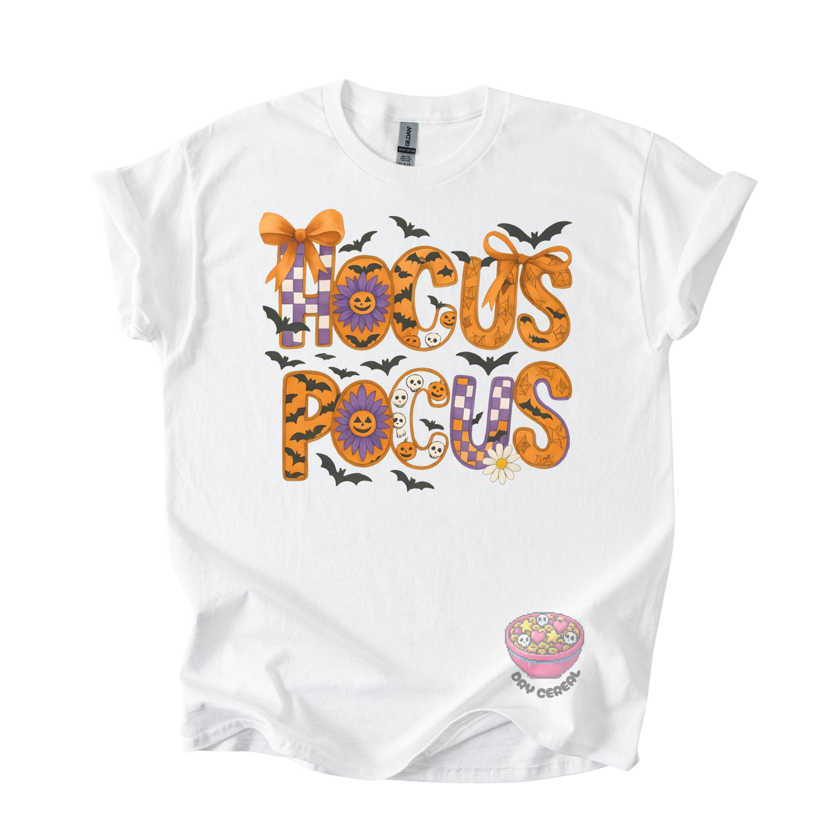 Hocus Pocus Bow Halloween Tee