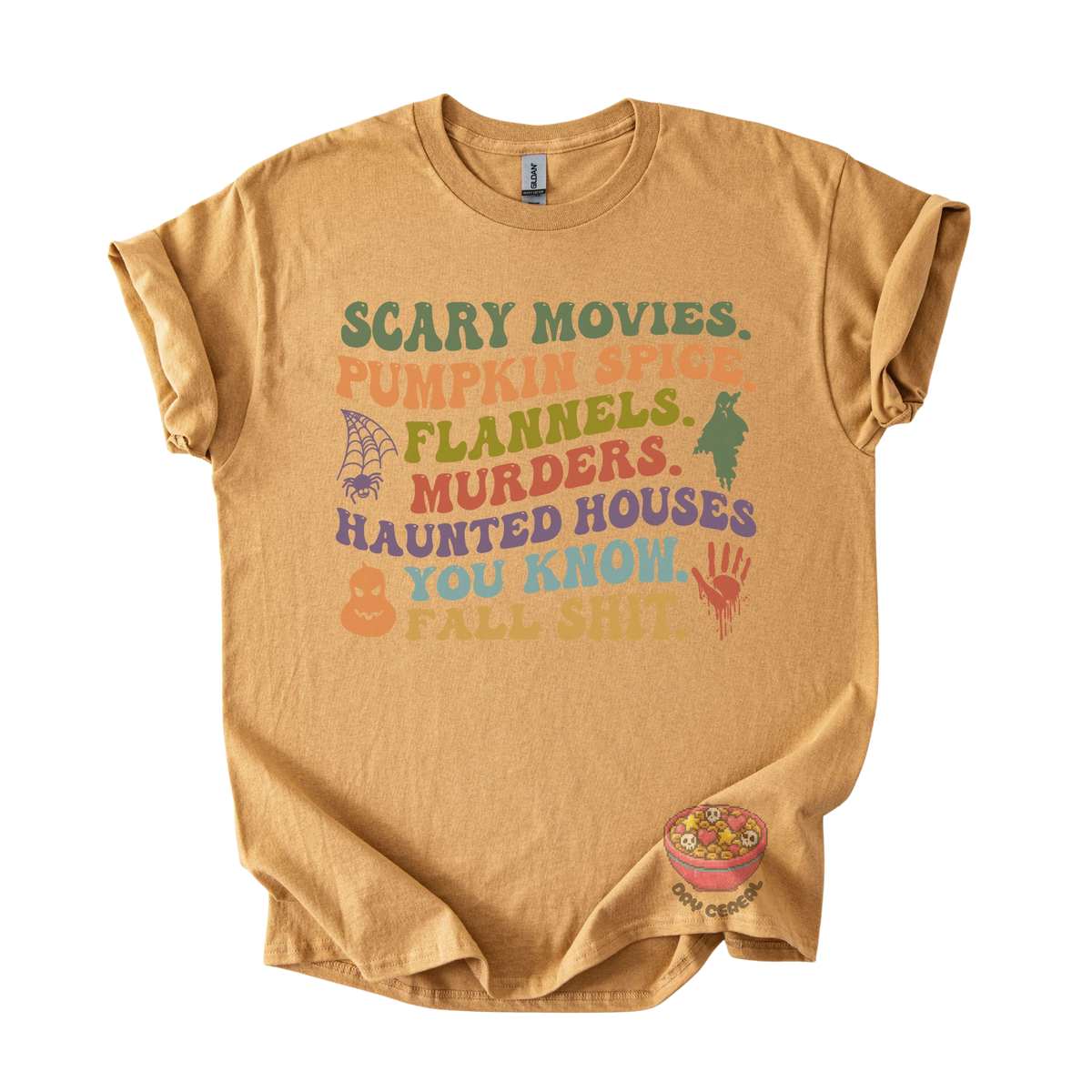 Scary Movies & Pumpkin Spice Tee