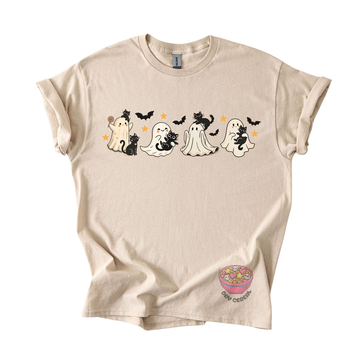 Cute Ghost Cats Tee