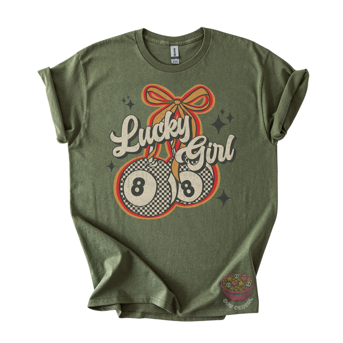 Lucky Girl Cherry Tee